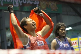 Luchadora vietnamita de Muay Thai gana medalla de oro en Juegos Mundiales