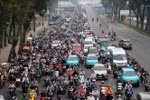 Aproximadamente el 50% de los autobuses de Ciudad Ho Chi Minh utilizan ahora energía limpia. (Fuente: VNA)