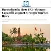 Un artículo del diario The National de los Emiratos Árabes Unidos presenta la evaluación de ejecutivos de la industria turística sobre el Acuerdo Integral de Asociación Económica (CEPA) entre Vietnam y los Emiratos Árabes Unidos. (Foto: VNA)