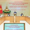 El Primer Ministro Pham Minh Chinh, Jefe del Comité Directivo Nacional para la Aplicación de la Resolución No. 79-NQ/TW sobre el desarrollo del sector económico estatal, presidió la primera reunión del comité directivo en Hanoi el 1 de febrero. (Foto: VGP)