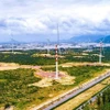 Se espera que la energía eólica sea una fuente de energía limpia. (Foto: VNA)
