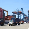 El puerto internacional de Gemalink, que forma parte del sistema portuario de Cai Mep en Ciudad Ho Chi Minh. (Foto: VNA)