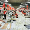 Trabajadores en una empresa textil y de confección. (Foto: VNA)