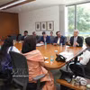 El embajador de Vietnam en la India, Trinh Minh Manh, habla sobre el potencial y las fortalezas de la cooperación entre Vietnam y el estado indio de Gujarat. (Fuente: VNA)