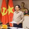 El viceprimer ministro Ho Quoc Dung habla en el evento. (Fuente: VNA)