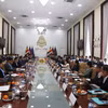 Panorama de la reunión. (Fuente: VNA)