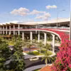 Vista en perspectiva de la Terminal T2 del Aeropuerto Internacional de Phu Quoc. (Fuente: VNA)