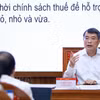 El primer ministro de Vietnam, Le Minh Hung, habla en el evento. (Fuente: VNA)