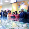 El presidente de la Asamblea Nacional de Costa de Marfil, Patrick Achi, y delegados. (Fuente: VNA)