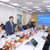 El viceministro de Agricultura y Medio Ambiente y presidente del Subcomité de Vietnam, Nguyen Hoang Hiep, habla en el evento. (Fuente: VNA)