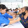 El festival "Cuidado de salud para las personas mayores, por un Vietnam saludable" se lleva a cabo en agosto pasado en Ciudad Ho Chi Minh. (Fuente: VNA) 