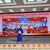 Do Ngoc Linh, secretaria de la Unión de Jóvenes del barrio de Phu Thuong, Hanoi, comparte sus reflexiones sobre la amistad entre ambos países. (Fuente: VNA)