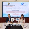 Ceremonia de firma de un Memorando de Entendimiento sobre la cooperación para fortalecer la coordinación en la lucha contra los productos falsificados y la protección de los derechos de propiedad intelectual. (Foto: Ministerio de Industria y Comercio)