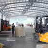 Operaciones en el paso fronterizo de Chi Ma, en la provincia vietnamita de Lang Son, conectado con el paso fronterizo de Aidian, en Guangxi, China. (Foto: VNA)