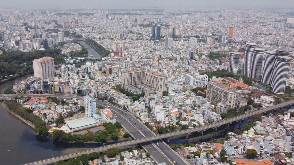 Muchas nuevas áreas residenciales se están desarrollando rápidamente en el distrito de Binh Thanh. Foto: VNA