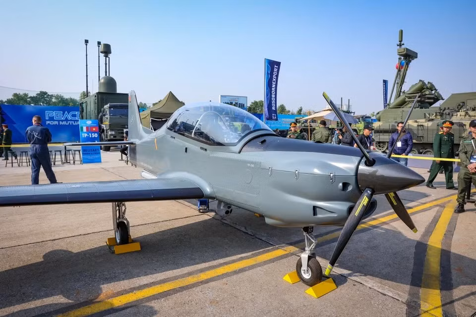 El TP-150 se utiliza para el entrenamiento de pilotos militares y puede aplicarse en la aviación civil. (Foto: Hoai Nam/Vietnam+)