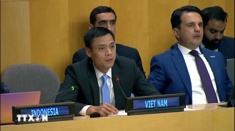 El embajador Dang Hoang Giang, representante permanente de Vietnam ante la Organización de Naciones Unidas. (Fuente: VNA)