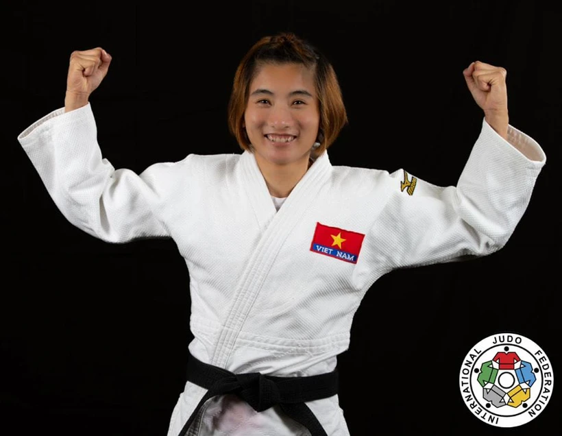 La judoca vietnamita Hoang Thi Tinh. (Fuente:IJF)