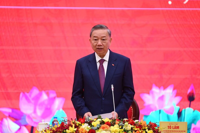 El secretario general del PCV y presidente de Vietnam, To Lam. (Fuente:VNA)