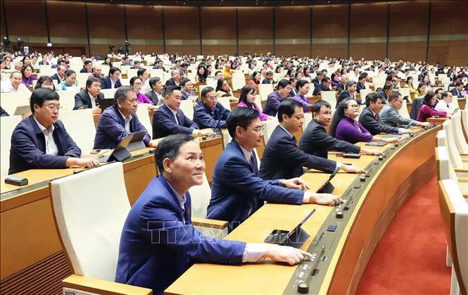 La Asamblea Nacional de la XV Legislatura adoptó una resolución sobre el establecimiento de la ciudad de Hue bajo la administración central. (Fuente: VNA)