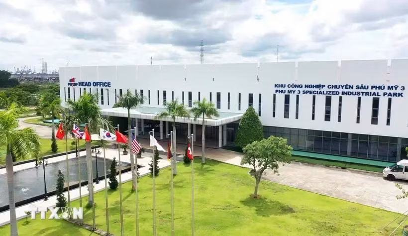Parque industrial especializado Phu My 3, en la ciudad de Phu My, provincia de Ba Ria-Vung Tau. (Fuente: VNA)