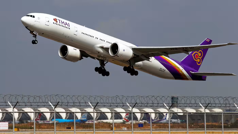 Avión de Thai Airways. (Fuente: Internet)