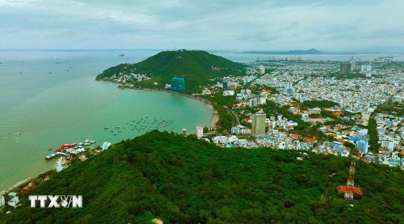 Una zona turística en la ciudad de Vung Tau (Fuente: VNA)