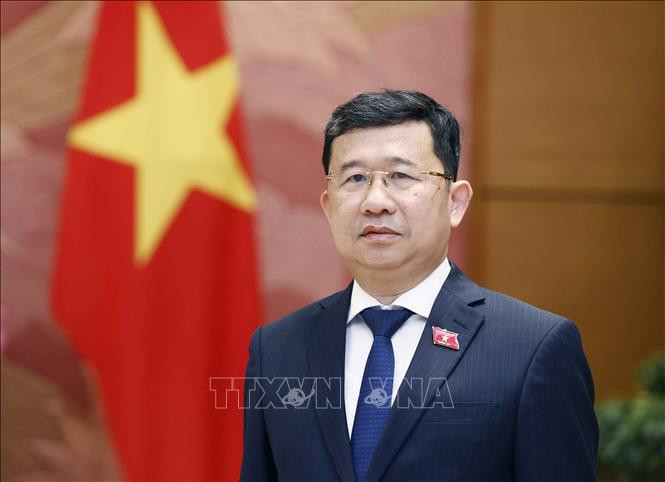 El jefe de la Comisión de Relaciones Exteriores de la Asamblea Nacional (Parlamento) de Vietnam, Vu Hai Ha. (Fuente: VNA)