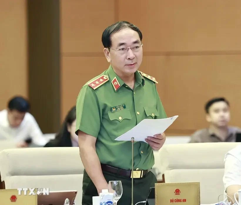 Coronel general Tran Quoc To asignado para dirigir actividades del Ministerio de Seguridad Pública. (Fuente:VNA)