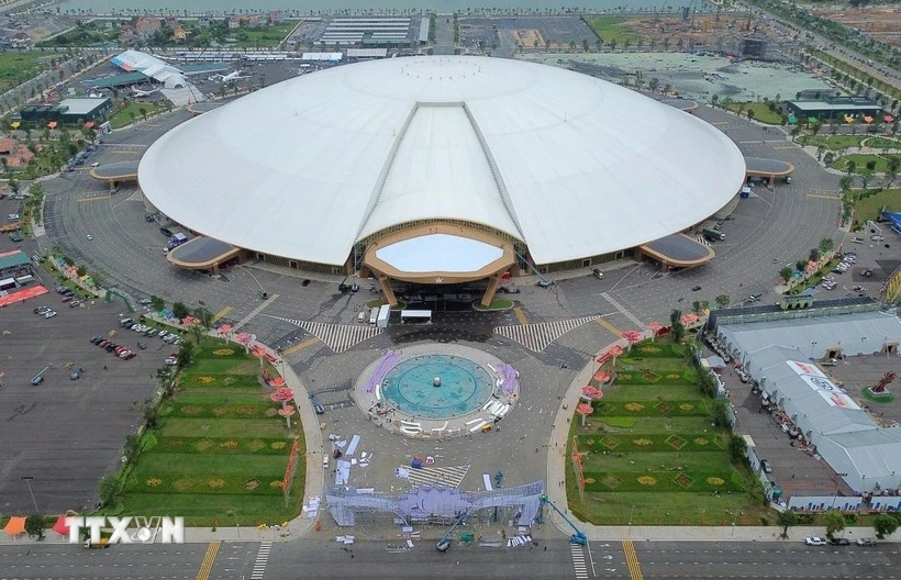 El Centro Nacional de Exposiciones en Hanoi albergará la exposición sobre los éxitos de Vietnam con motivo del 80.º aniversario del Día Nacional. (Foto: VNA)