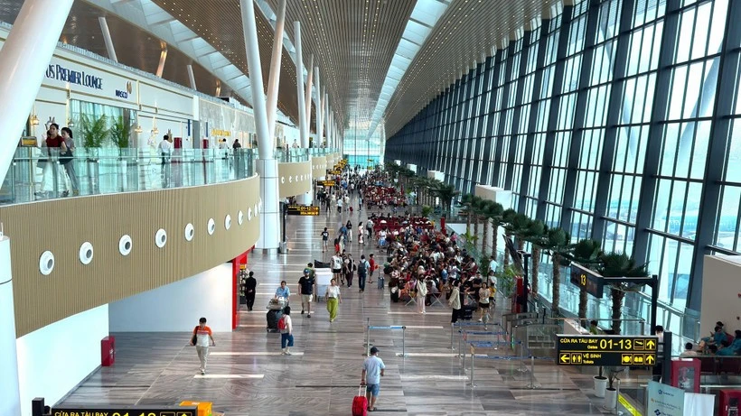 La terminal T3 del Aeropuerto Internacional de Tan Son Nhat, en Ciudad Ho Chi Minh. (Fuente: VNA)