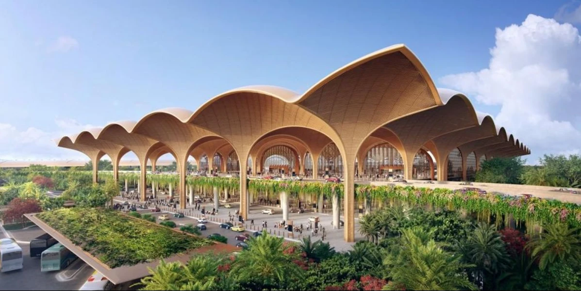 Perspectiva general del Aeropuerto Internacional de Techo. (Foto: Internet)