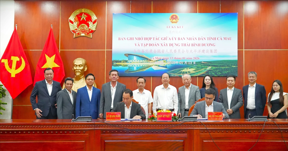 En el acto de firma. (Foto: VNA)