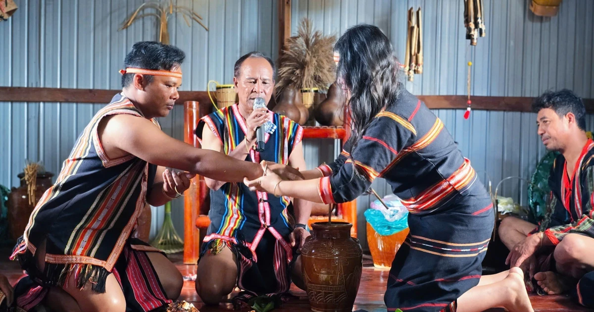 Provincia de Gia Lai revive ritual matrimonial del grupo étnico Jrai