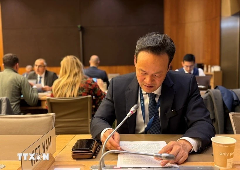 El embajador Mai Phan Dung, representante permanente de Vietnam en Ginebra (Foto: VNA)