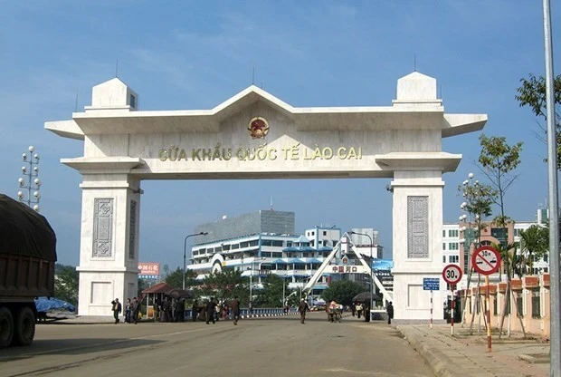 Puerta Fronteriza Internacional de Lao Cai. (Foto: VNA)