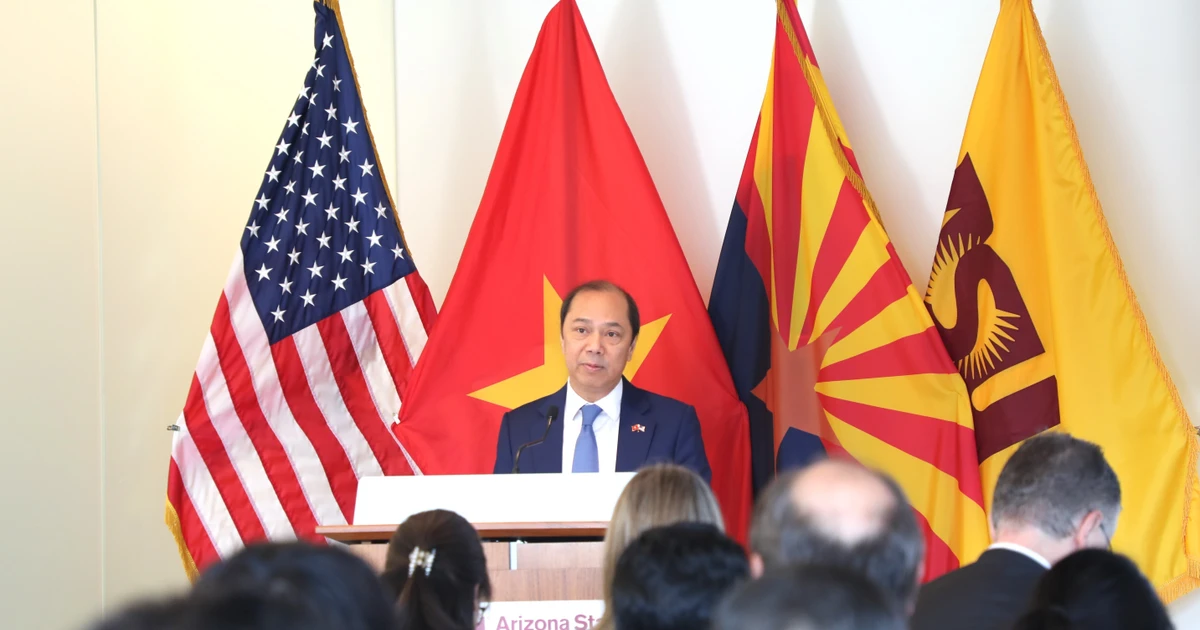 El embajador vietnamita en Washington, Nguyen Quoc Dung. (Fuente: VNA)