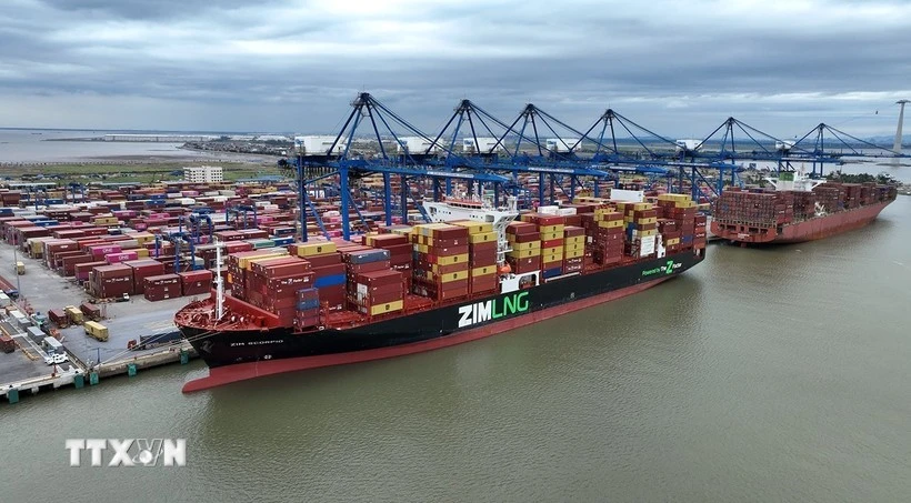 Mercancías exportadas desde Vietnam. (Foto: VNA)