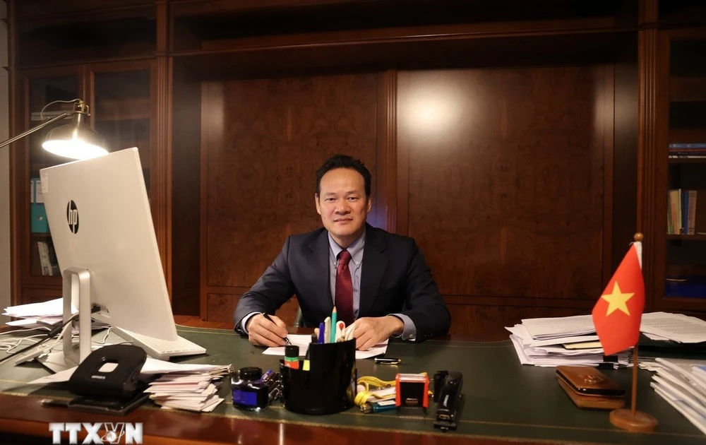 El embajador Mai Phan Dung, representante permanente de Vietnam en Ginebra. (Foto: VNA)