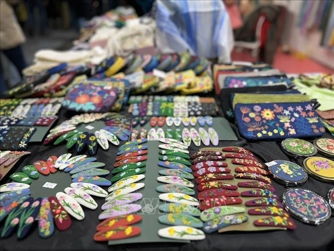 El pabellón nacional de Vietnam. (Fuente: VNA)