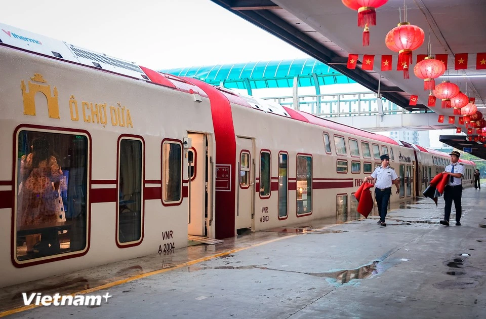El Tren de Hanói, también conocido como el “Tren de las Cinco Puertas”. (Foto: VNA)