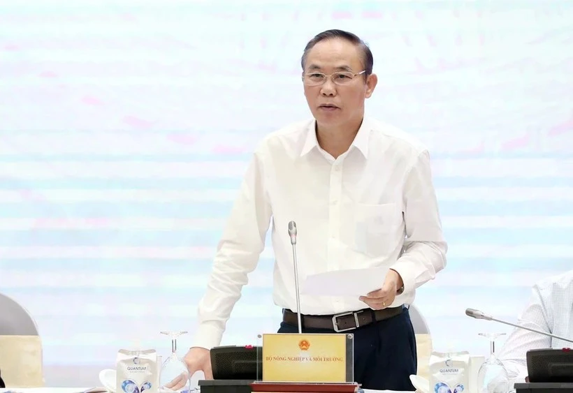 El viceministro de Agricultura y Medio Ambiente, Phung Duc Tien. (Fuente: VNA) 