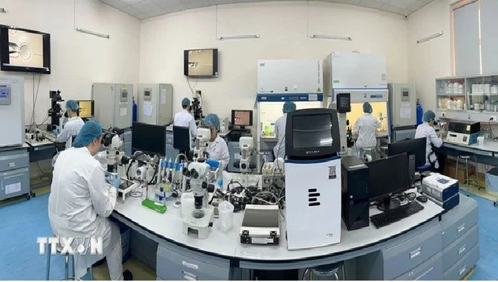 En la Universidad Nacional de Ciudad Ho Chi Minh. (Foto: VNA)