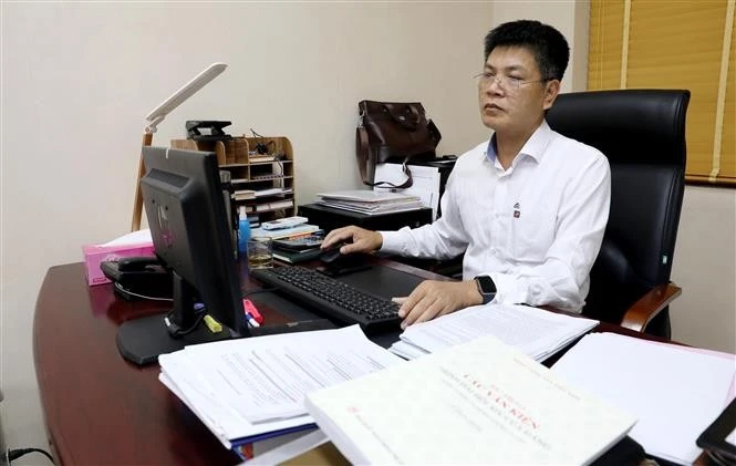 Nguyen Ngoc Hoan, vicesecretario del Comité del Partido de Hung Yen y subdirector de la compañía petrolera de Hung Yen. (Foto: VNA)