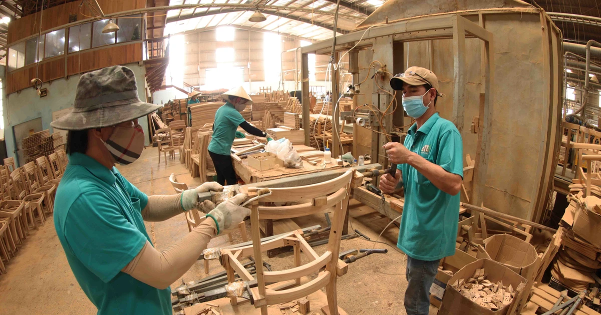 Los productos madereros de Vietnam se exportan a varios mercados como Estados Unidos, Japón, Corea del Sur, la India, entre otros. (Foto: VNA)