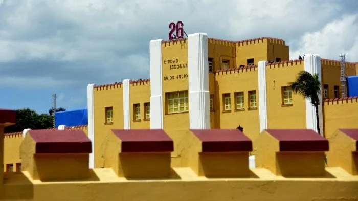 La zona de reliquias revolucionarias del Cuartel Moncada, en Cuba (Foto: granma.cu)
