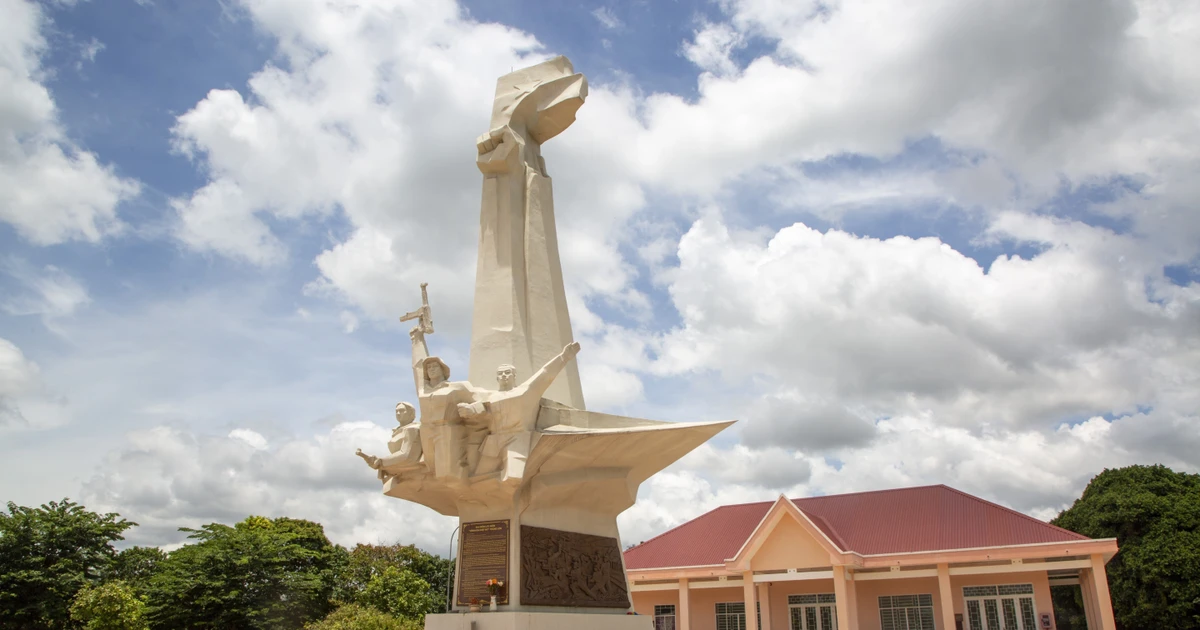 El Sitio Conmemorativo de Trang Lon en Tay Ninh. (Foto: VNA)