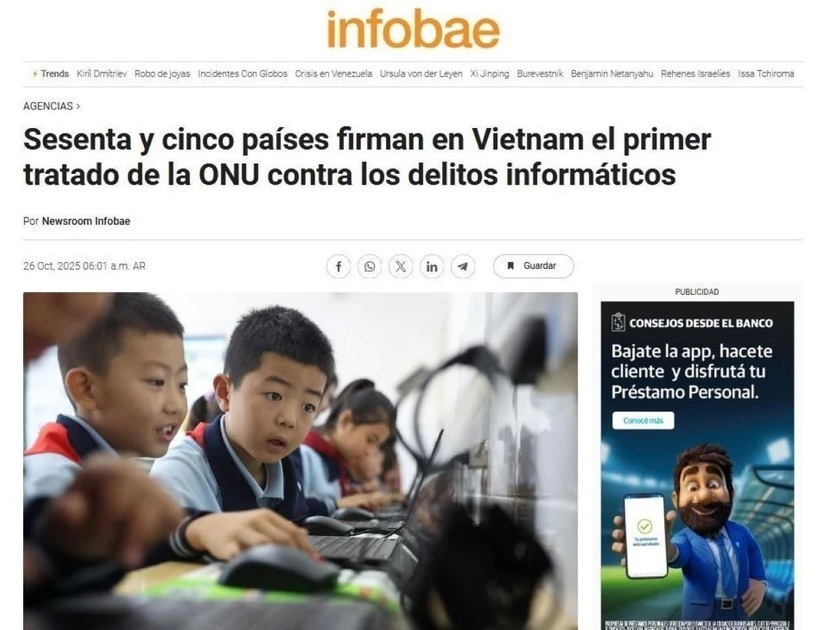 Un artículo publicado en Infobae (Foto: captura de pantalla)