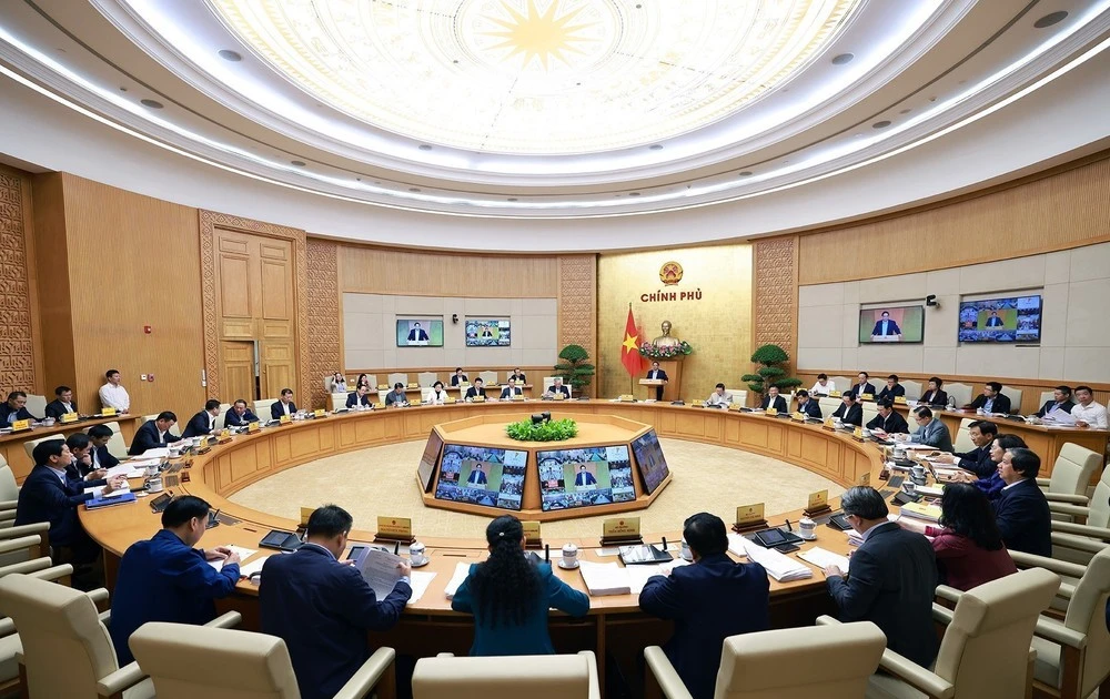 En la reunión (Foto: VNA)