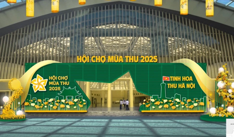 Entrada a la Feria de Otoño 2025. (Foto: VnEconomy) 